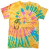 Spiral Tie Dye Tees - Adult Thumbnail