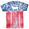Custom Printed - Flag Tie Dye Tees - Adult & Youth Thumbnail