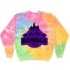 Crew Neck Fleece Tie Dye Thumbnail