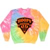 Crew Neck Fleece Tie Dye Thumbnail