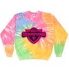 Crew Neck Fleece Tie Dye Thumbnail