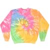 Crew Neck Fleece Tie Dye Thumbnail