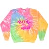 Crew Neck Fleece Tie Dye Thumbnail