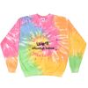 Crew Neck Fleece Tie Dye Thumbnail