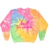 Crew Neck Fleece Tie Dye Thumbnail