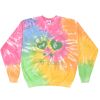 Crew Neck Fleece Tie Dye Thumbnail