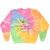 Crew Neck Fleece Tie Dye Thumbnail