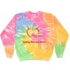 Crew Neck Fleece Tie Dye Thumbnail