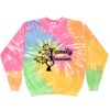 Crew Neck Fleece Tie Dye Thumbnail