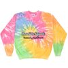 Crew Neck Fleece Tie Dye Thumbnail