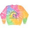 Crew Neck Fleece Tie Dye Thumbnail