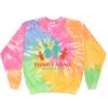 Crew Neck Fleece Tie Dye Thumbnail