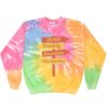 Crew Neck Fleece Tie Dye Thumbnail