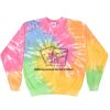 Crew Neck Fleece Tie Dye Thumbnail