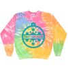 Crew Neck Fleece Tie Dye Thumbnail