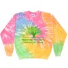 Crew Neck Fleece Tie Dye Thumbnail