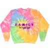 Crew Neck Fleece Tie Dye Thumbnail