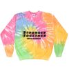 Crew Neck Fleece Tie Dye Thumbnail