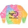 Crew Neck Fleece Tie Dye Thumbnail