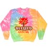 Crew Neck Fleece Tie Dye Thumbnail