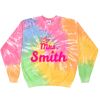 Crew Neck Fleece Tie Dye Thumbnail