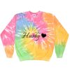 Crew Neck Fleece Tie Dye Thumbnail