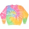 Crew Neck Fleece Tie Dye Thumbnail