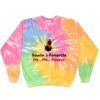 Crew Neck Fleece Tie Dye Thumbnail