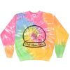 Crew Neck Fleece Tie Dye Thumbnail