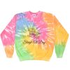 Crew Neck Fleece Tie Dye Thumbnail